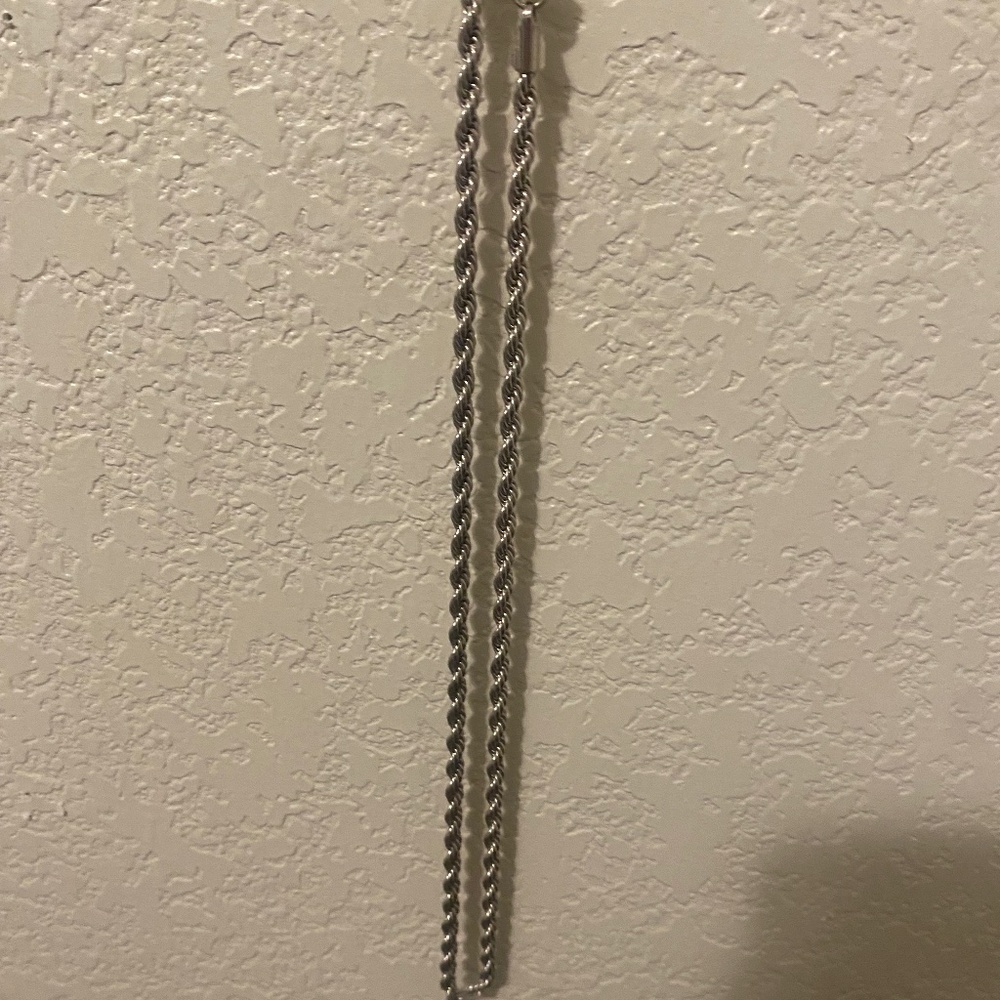 White Gold Rope Chain